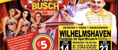 Event-Image for 'Circus Paul Busch - Tournee 2024 - Wilhelmshaven'