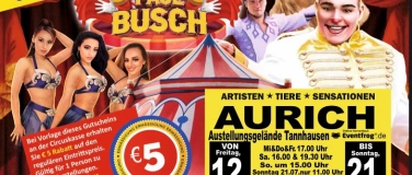 Event-Image for 'Circus Paul Busch - Tournee 2024 - Aurich'