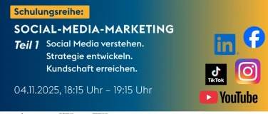 Event-Image for 'Schulungsreihe Social-Media-Marketing Teil 1'