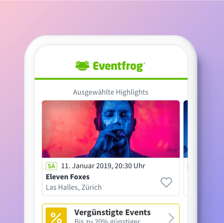 Eventfrog App Highlight