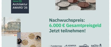 Event-Image for 'Nachwuchspreise ausgelobt beim Heinze ArchitekturAWARD 2026'