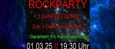 Event-Image for 'Rockparty auf 2 Dancefloors! DIE Alternative zu Karneval!'