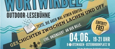 Event-Image for 'WORTWIBEL &middot; Open-Air Kurzgeschichten Leseb&uuml;hne'