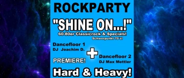 Event-Image for 'Rockparty auf 2 Dancefloors! 60s-80s+ Premiere Hard & Heavy!'