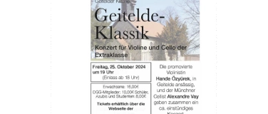 Event-Image for 'Klassikkonzert 2024 in der Kirche Geitelde'