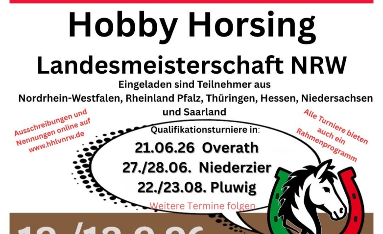 Event-Image for 'Hobby Horsing  Turnier mit riesen Rahmenprogramm'