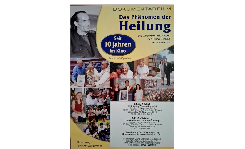 Event-Image for 'Altdorf. Dokumentarfilm: Das Phänomen der Heilung'