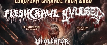 Event-Image for 'Conquering Basilea: Fleshcrawl, Avulsed, Violentor'