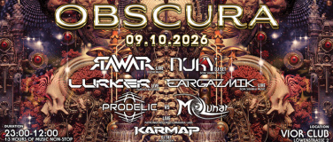 Event-Image for 'ARCTURIANS PRODUCTIONS PRESENTS OBSCURA'