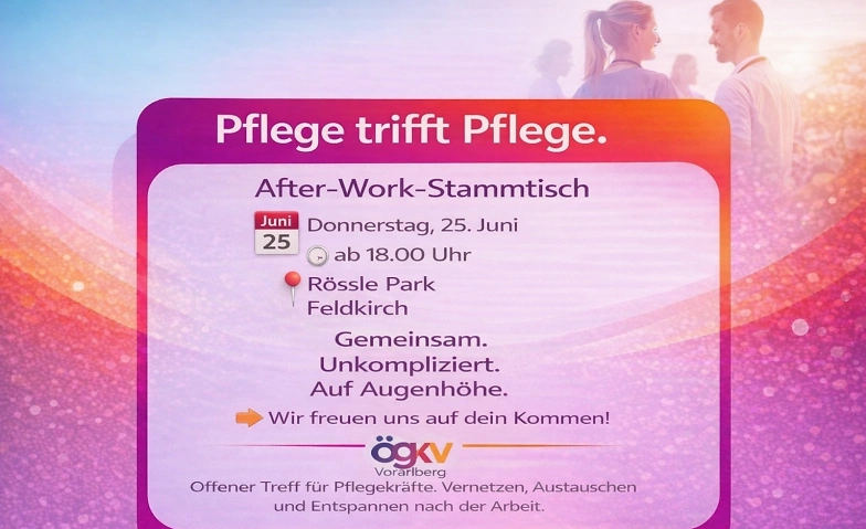 PFLEGE trifft Pflege Tickets