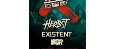 Event-Image for 'Vollgas Richtung Rock: HERBST, EXISTENT & WBR'