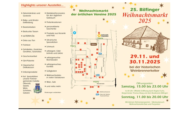 Event-Image for '25. Bilfinger Weihnachtsmarkt'