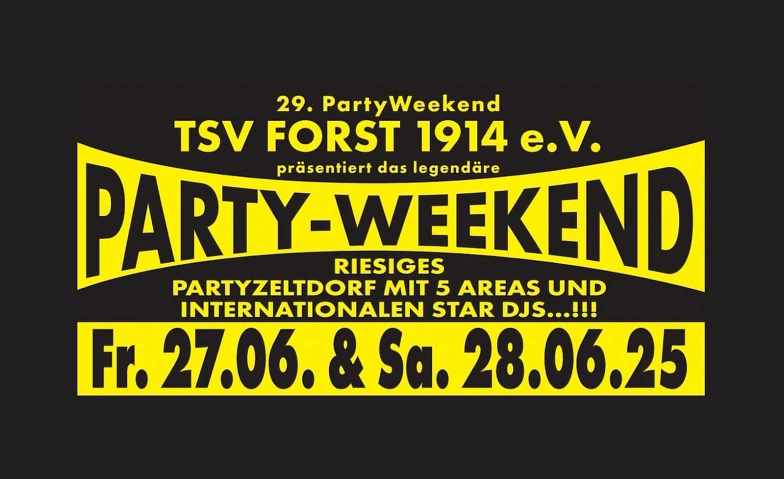 Event-Image for 'Freitag Party-Weekend 2025'