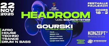 Event-Image for 'HEADROOM - elektronische Nacht in Faulbach'
