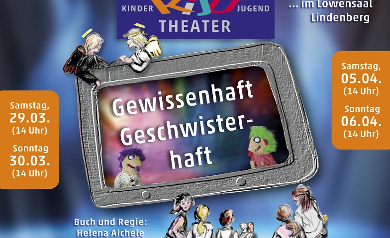 Event-Image for '"GEWISSENHAFT GESCHWISTERHAFT" (Lindenberger KiJu-Theater)'