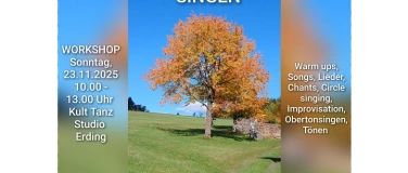 Event-Image for 'Workshop "Entdecke dich im Singen "'