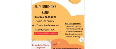 Event-Image for 'All's rund ums Kind - Fr&uuml;hlingsbasar'