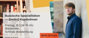 Event-Image for 'Buchlesung-Dmitrij Kapitelman liest Russische Spezialit&auml;ten'