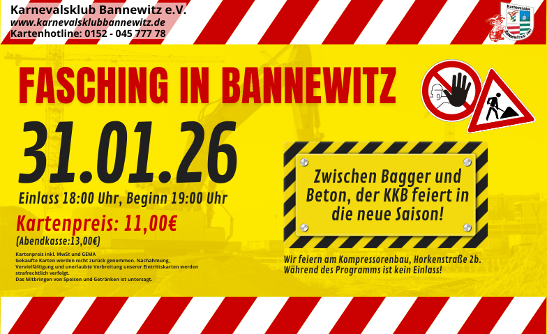 Fasching in Bannewitz Billets