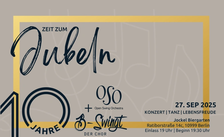 Event-Image for '10 Jahre Open Swing Orchestra (OSO) und B-Swingt//der Chor'