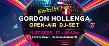 Event-Image for 'GORDON HOLLENGA · Open-Air DJ-Set · Eintritt frei'