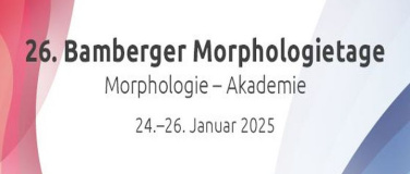 Event-Image for '26th Bamberg Morphology Days, Bamberg, 24-26 January 2025'