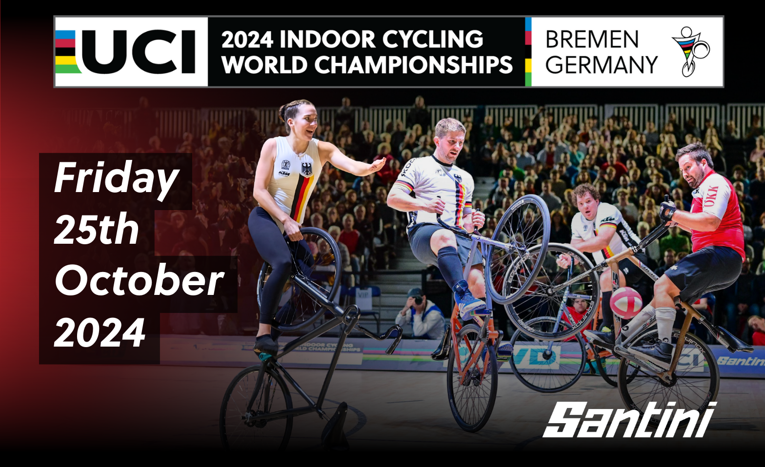 2024 UCI Indoor Cycling World Championships Friday ${singleEventLocation} Tickets