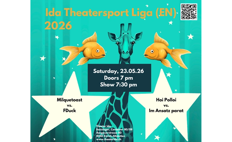 Ida Theatersport Liga 23.05.2026, EN Tickets