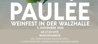 Veranstalter:in von LA PAULÉE - DAS WEINFEST IN DER WALZHALLE