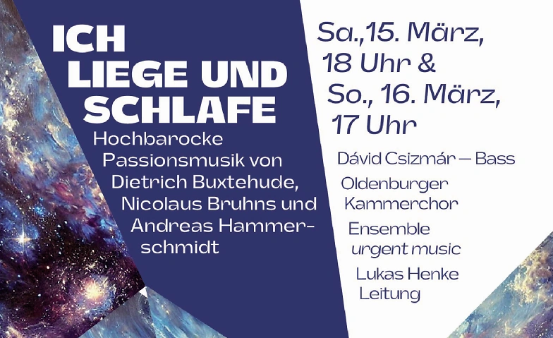 Event-Image for '"Ich liege und schlafe" - Hochbarocke Passionsmusik'