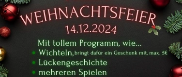 Event-Image for 'Weihnachtsparty - Mit Wichteln und Mitbringbuffet'