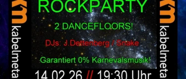 Event-Image for 'Rockparty auf 2 Dancefloors! DIE Alternative zu Karneval!'