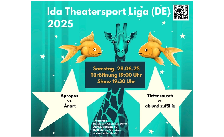 Ida Theatersport Liga 28.06.2025, DE ${singleEventLocation} Tickets