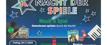 Event-Image for '14. Nacht der Spiele im Küstenmuseum: Musik & Spiel'