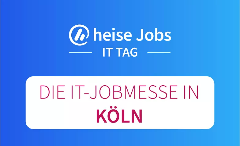 heise Jobs IT Tag Köln KOMED im MediaPark , Im Mediapark 7, 50670 Köln Billets