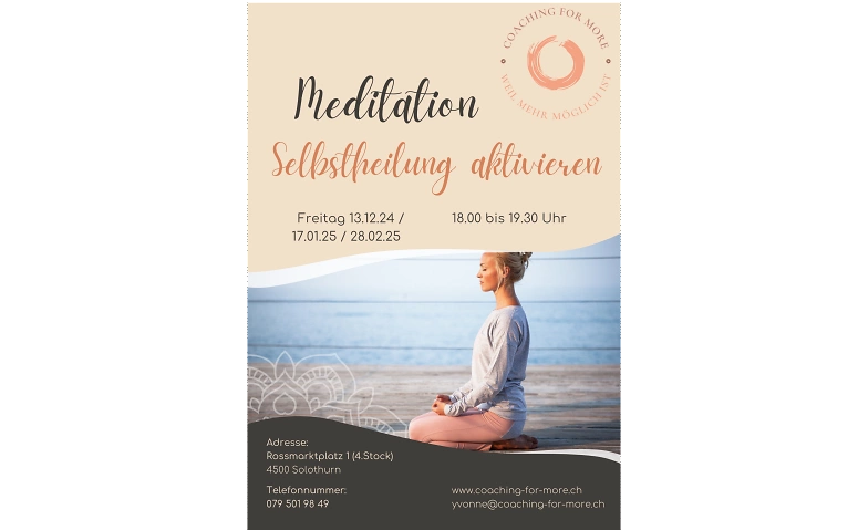 Meditation Selbstheilung aktivieren ${singleEventLocation} Tickets