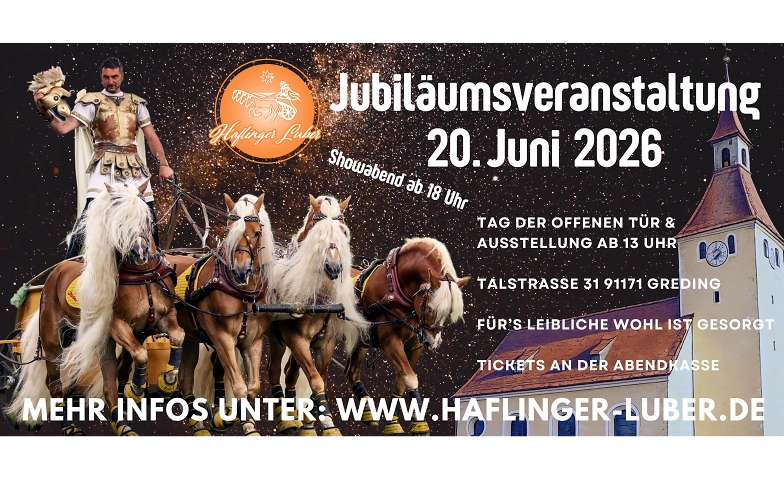 Event-Image for 'Jubil&auml;umsshow'