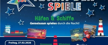 Event-Image for '15. Nacht der Spiele im K&uuml;stenmuseum Wilhelmshaven'