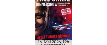 Event-Image for 'True Crime Dinnershow  - Mord(s)stories zum Menü'