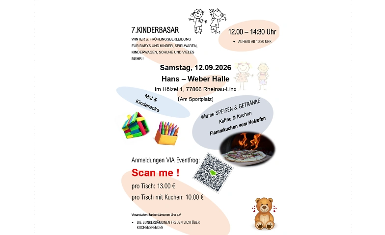 7. Grosser Kinderbasar Billets