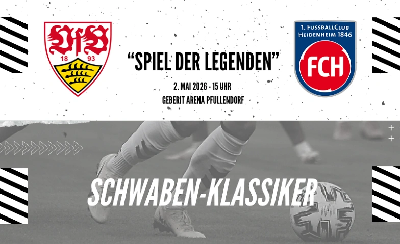 Schwaben-Klassiker: Vfb Stuttgart vs. FC Heidenheim Tickets