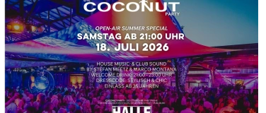 Event-Image for 'COCONUT PARTY - Summer Special  DIE HALLE Tor 2'