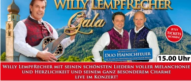 Event-Image for 'Die Willy Lempfrecher Gala - Der Superstar aus Südtirol live'