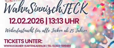 Event-Image for 'Wahn Sinnisch Jeck'