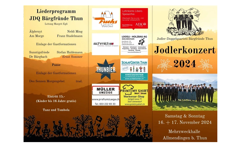 Jodlerkonzert 2024 ${singleEventLocation} Tickets