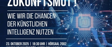 Event-Image for 'Zukunftsmut! Chancen der Künstlichen Intelligenz'