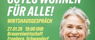 Event-Image for 'Wirtshausgespr&auml;ch: Gutes Wohnen f&uuml;r Alle'
