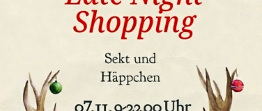 Event-Image for 'XMAS OPENING - Late Night Shopping im Deko Lagerverkauf Bisi'