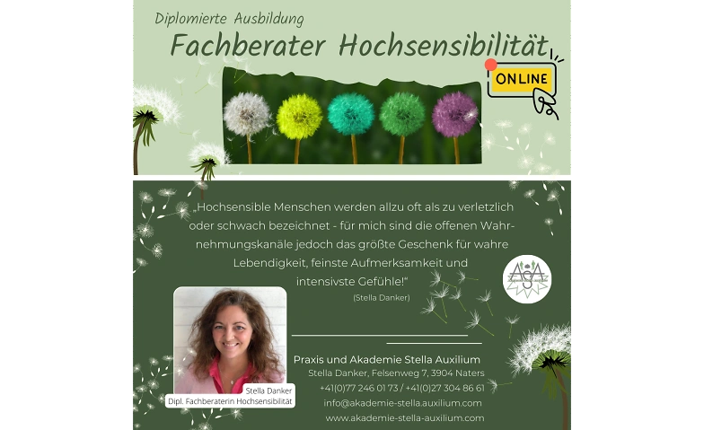 Ausbildung zum diplomierten Fachberater Hochsensibilit&auml;t Tickets