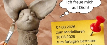 Event-Image for 'Osterhasen aus Ton modellieren'